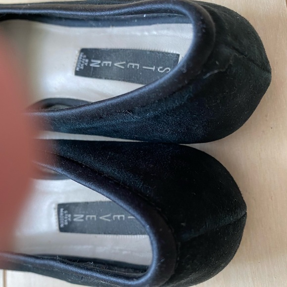 STEVEN by Steve Madden Black Flack Jeweled Gold - Picture 9 of 10